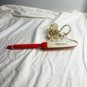 Vintage Clairol Crazy Twirler Curling Wand Retro Hair Styler Tool